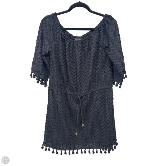 Swimwear Cover-up By Clothes Mentor In Black, Size: Xl