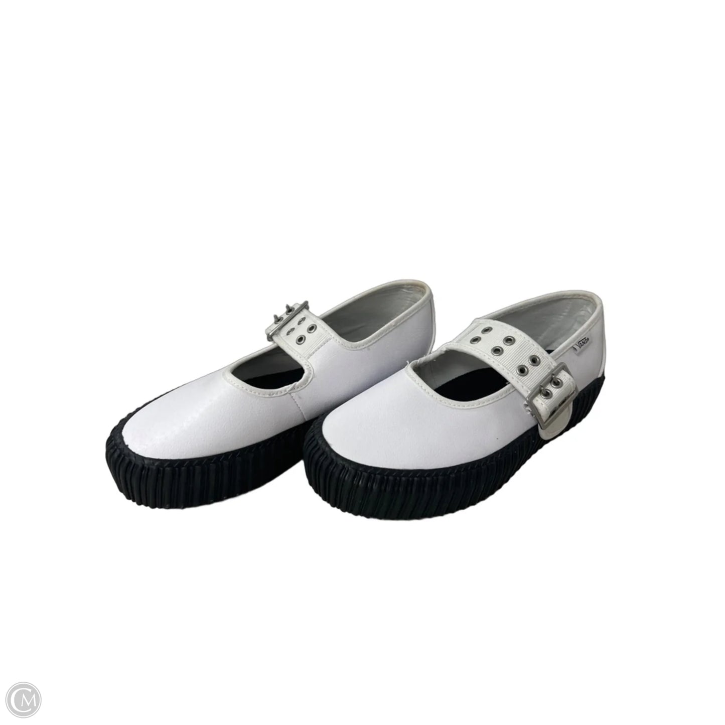 Shoes Sneakers By Vans In White, Size: 8