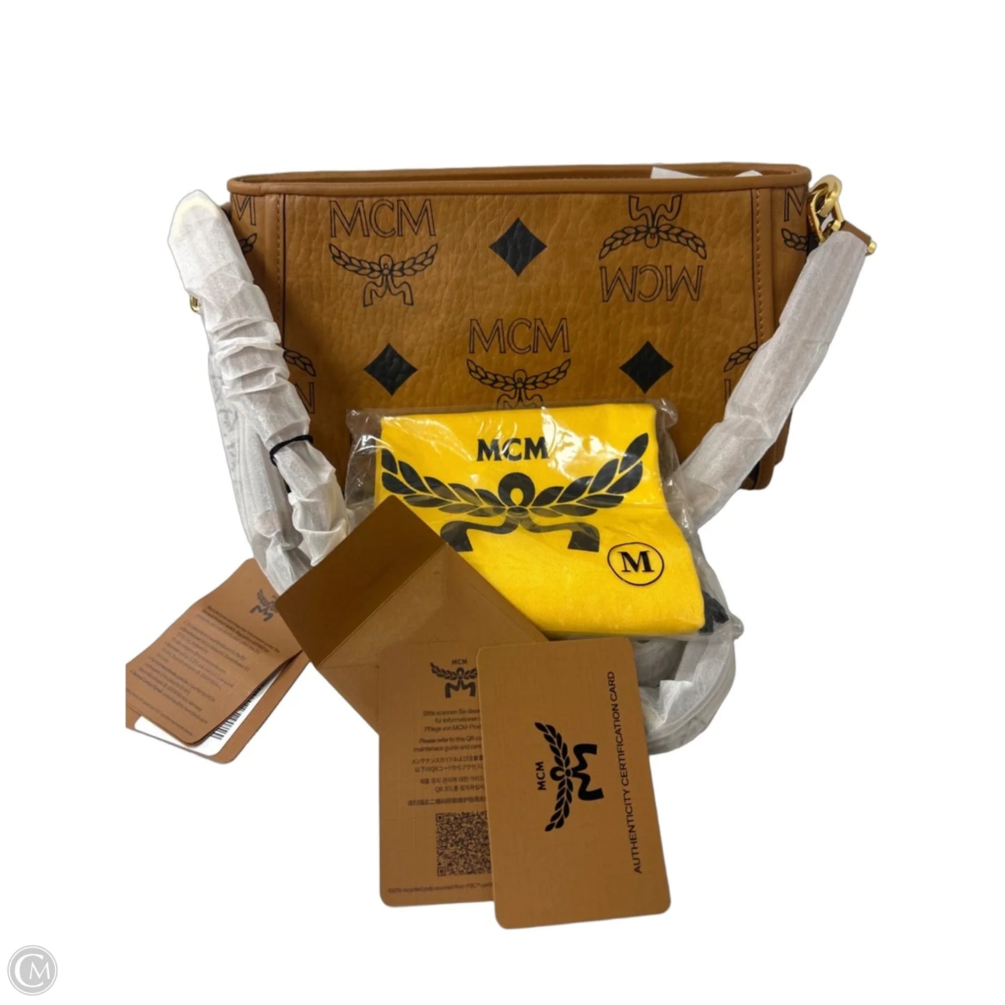Crossbody Luxury Designer By Mcm, Size: Small