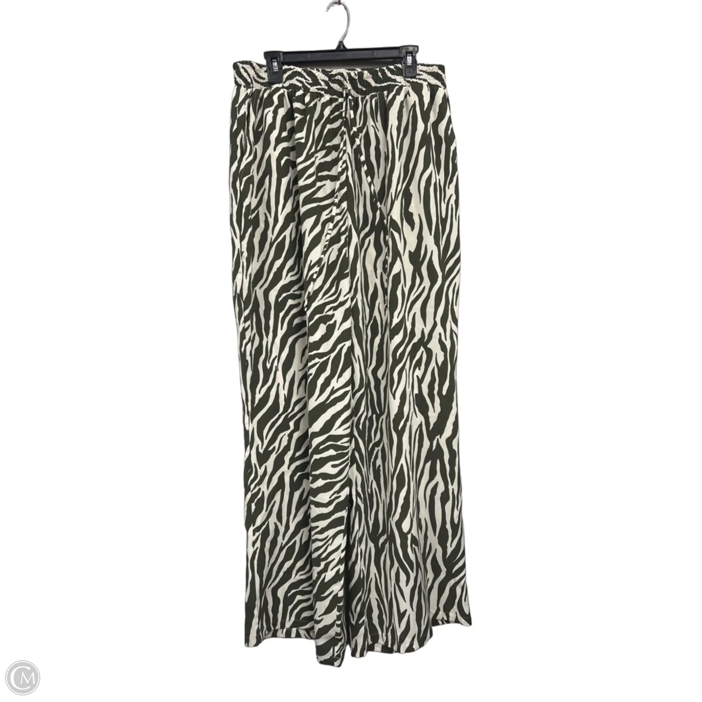 Pants Set 2pc By Fashion Nova In Green & White, Size: 1x