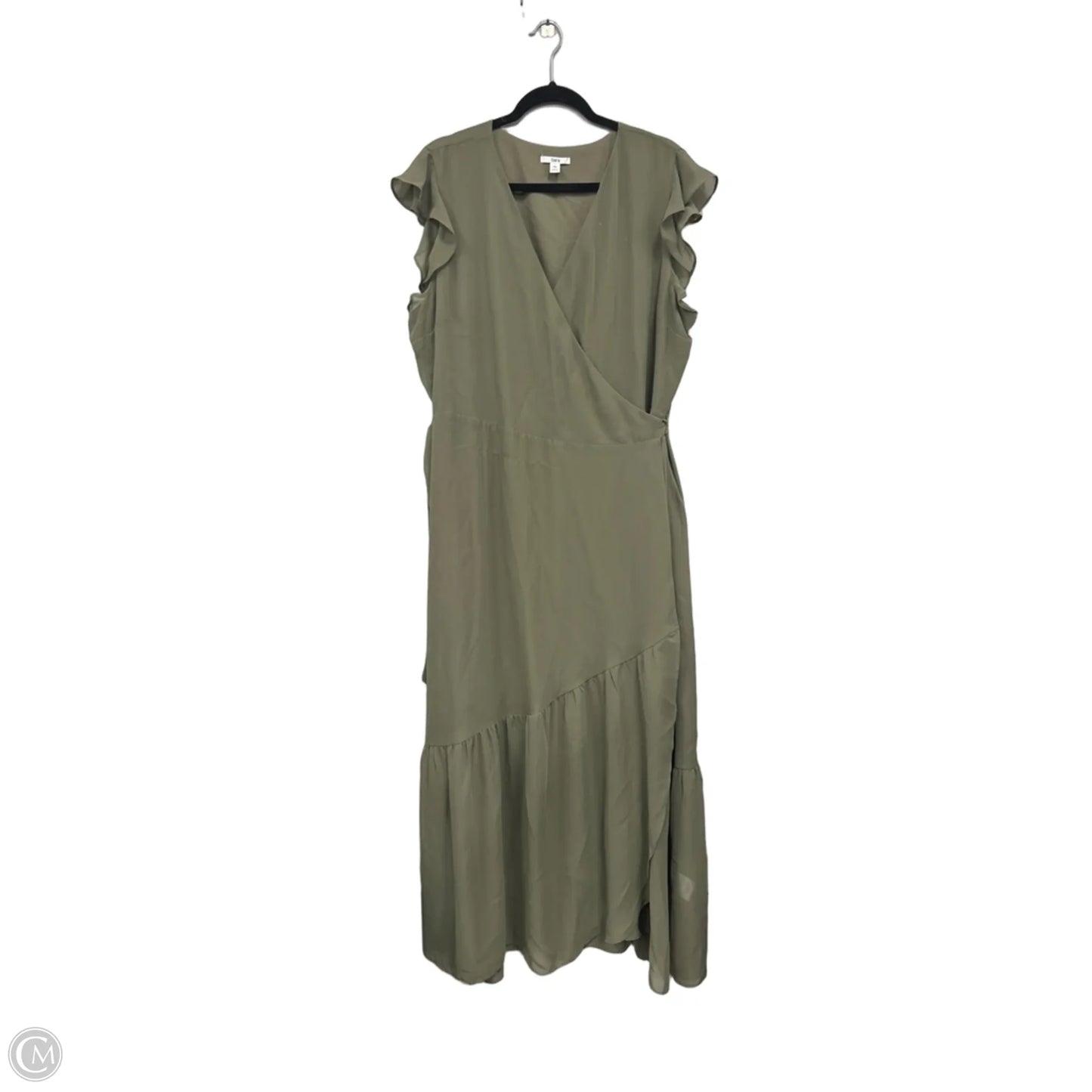 Dress Casual Maxi By Bar Iii In Green, Size: Xxl