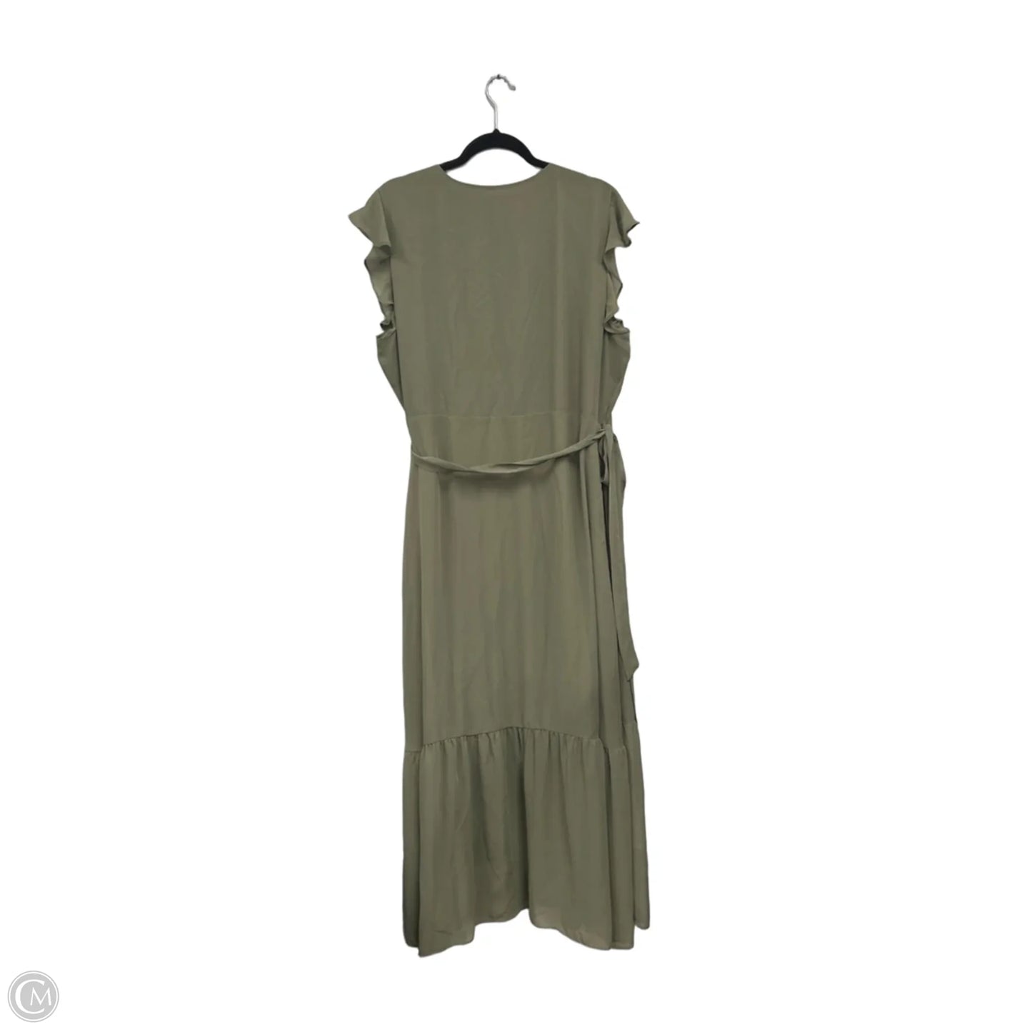 Dress Casual Maxi By Bar Iii In Green, Size: Xxl