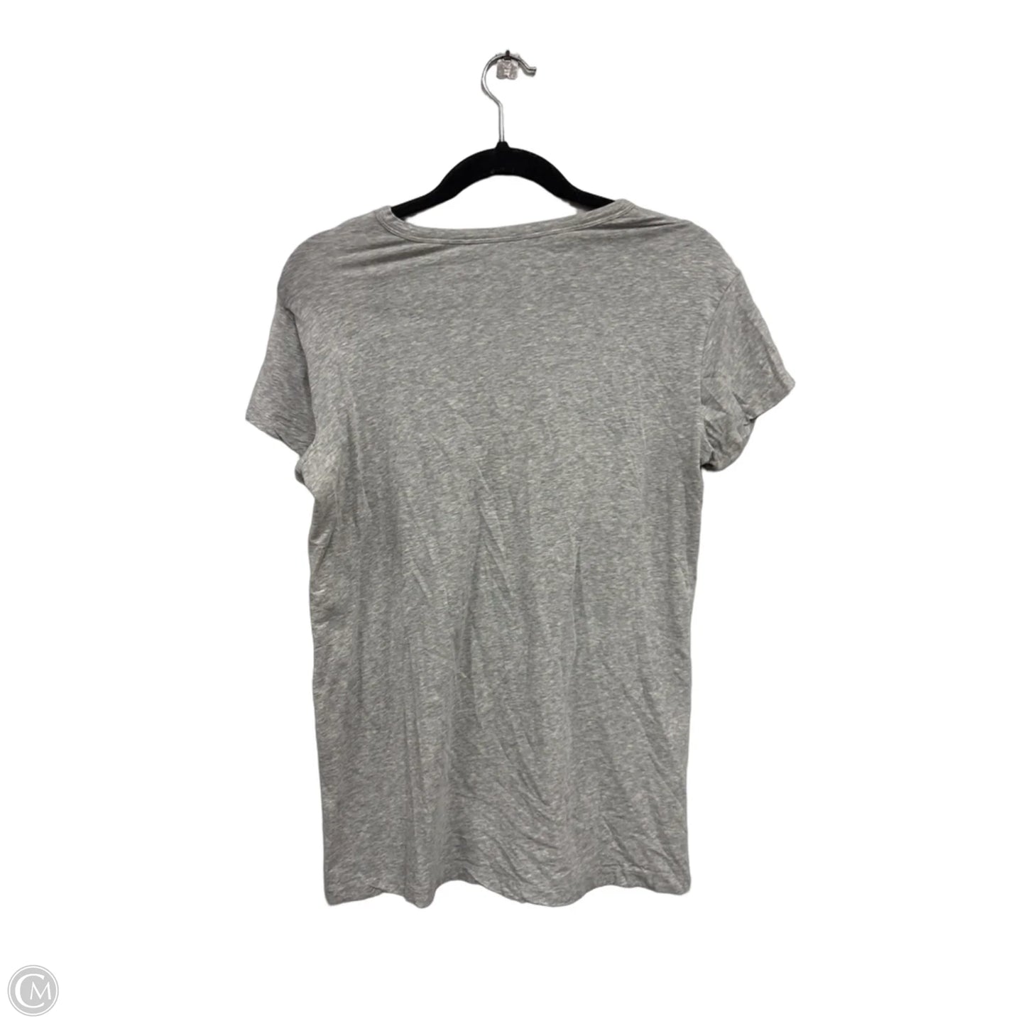 Top Short Sleeve Basic By Love Moschino In Grey, Size: M