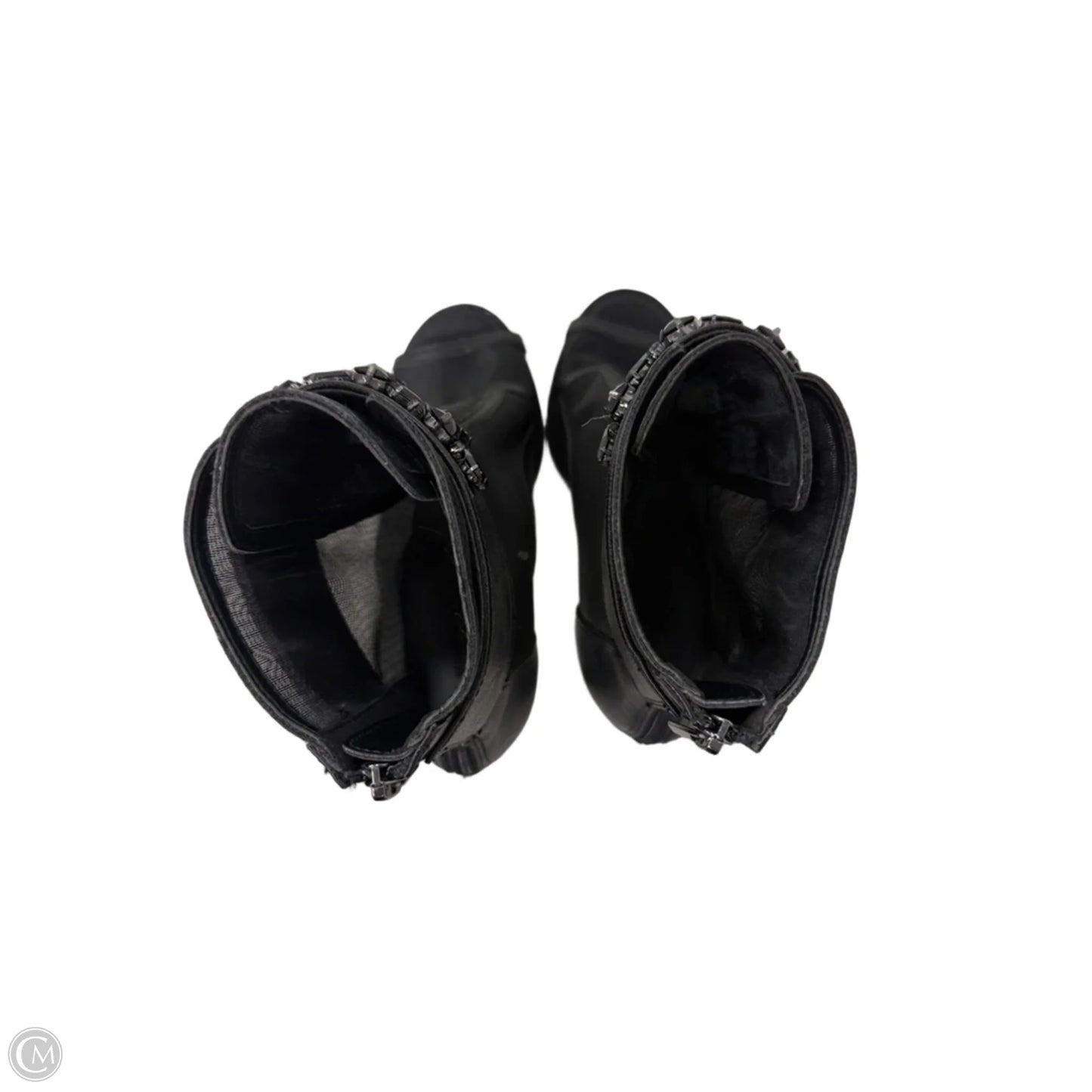 Boots Designer By Karl Lagerfeld In Black, Size: 7.5