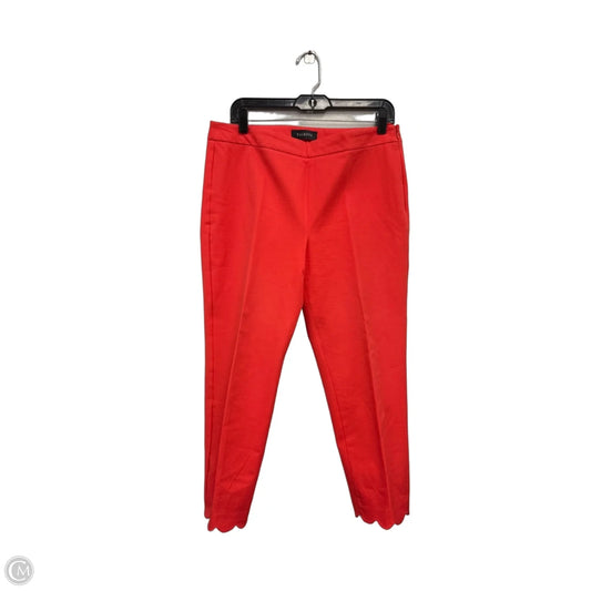 Pants Cropped By Talbots In Orange, Size: 10