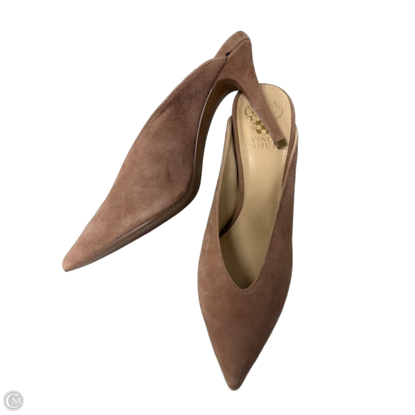 Shoes Heels Platform By Vince Camuto In Beige, Size: 8.5