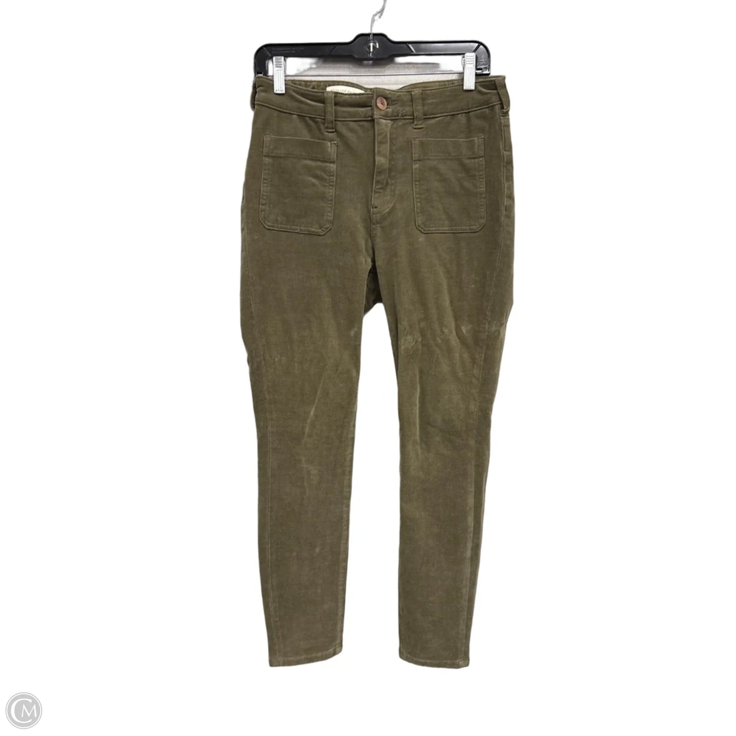 Pants Corduroy By Pilcro In Green, Size: 4
