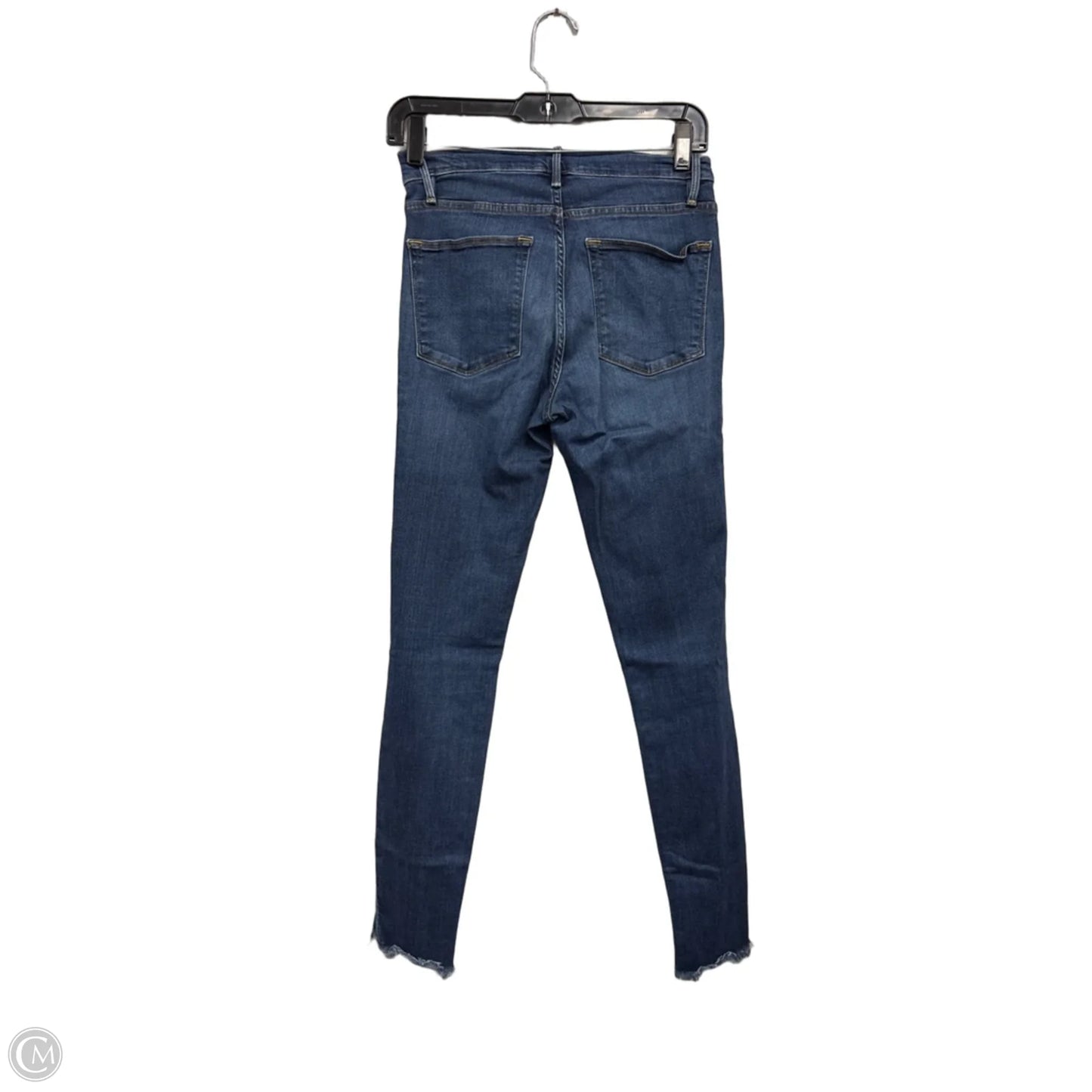 Jeans Skinny By Frame In Blue Denim, Size: 2