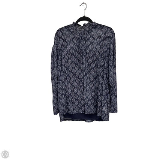 Top 2pc Long Sleeve By Lane Bryant In Navy, Size: 22
