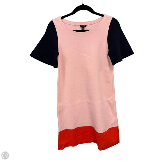 Dress Casual Short By Ann Taylor In Orange & Pink, Size: Sp