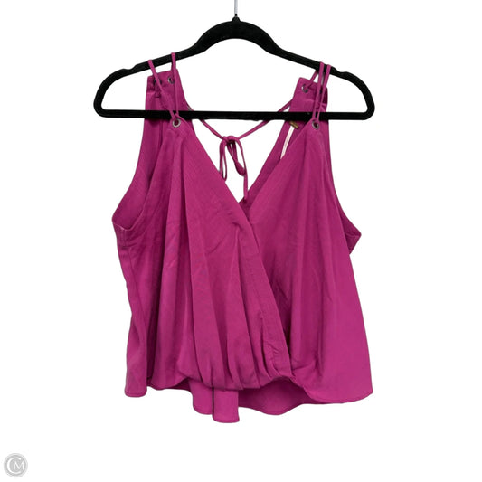 Blouse Sleeveless By Free People In Pink, Size: S