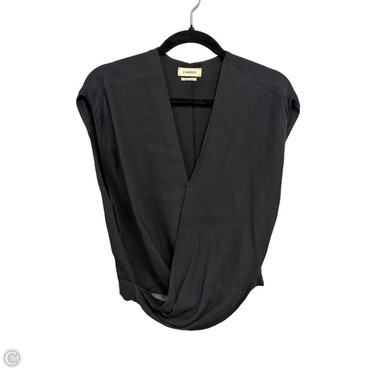 Blouse Sleeveless By L Agence In Black, Size: M