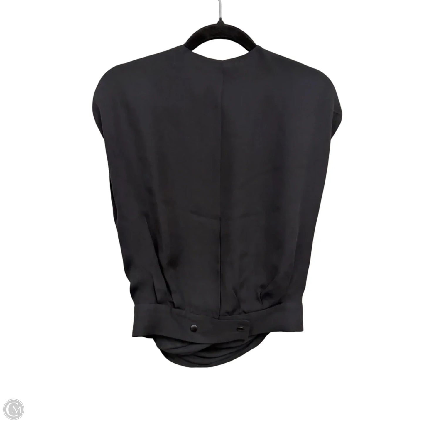 Blouse Sleeveless By L Agence In Black, Size: M