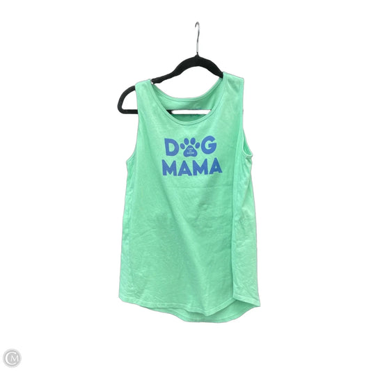 Top Sleeveless Basic By Life Is Good In Blue & Green, Size: L