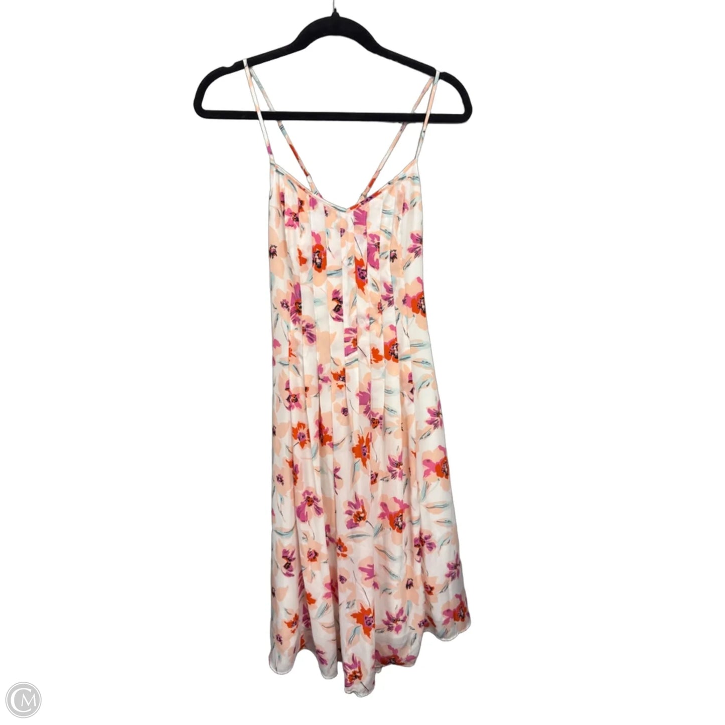 Dress Casual Short By Banana Republic In Pink & White, Size: 0p