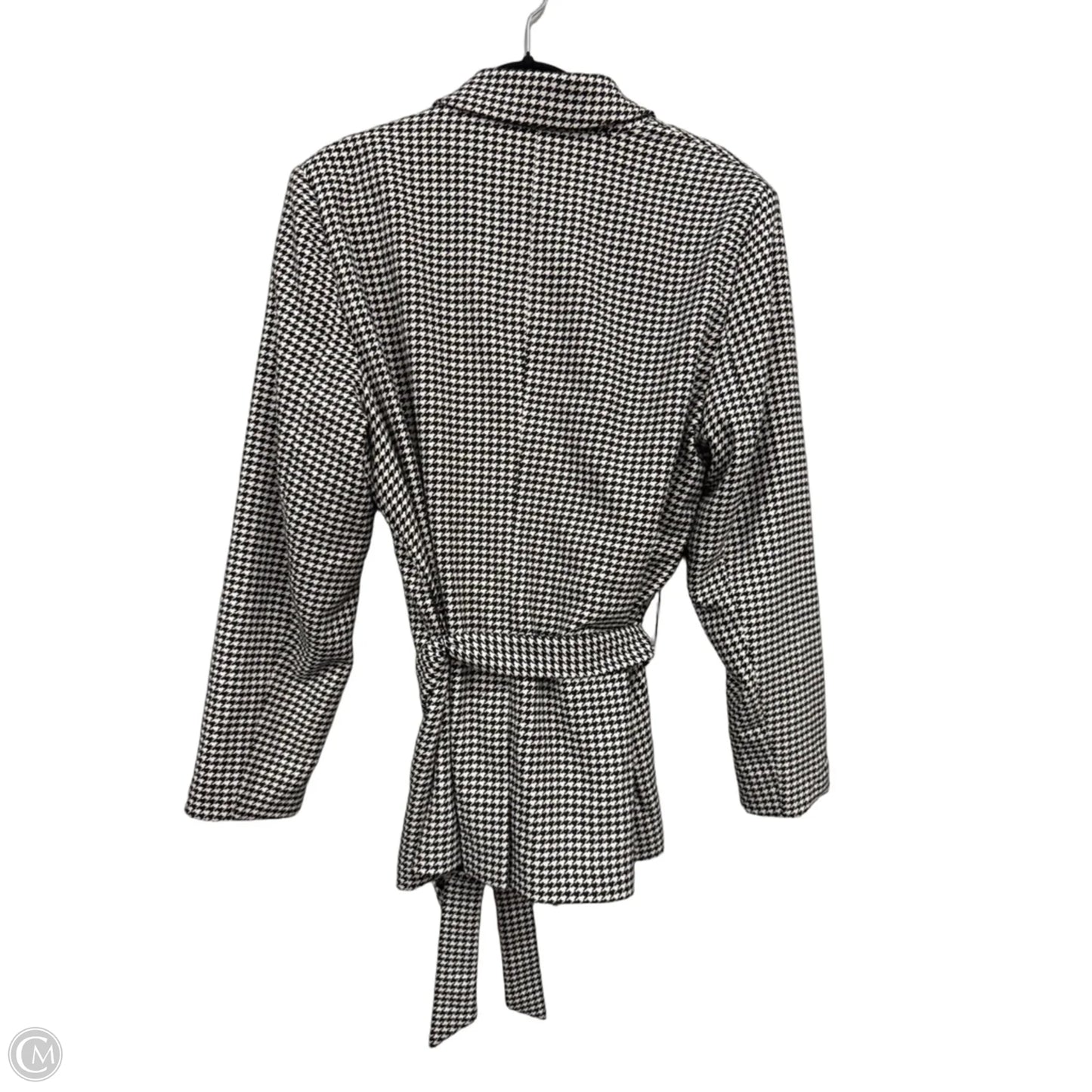Coat Peacoat By A New Day In Black & White, Size: Xxl
