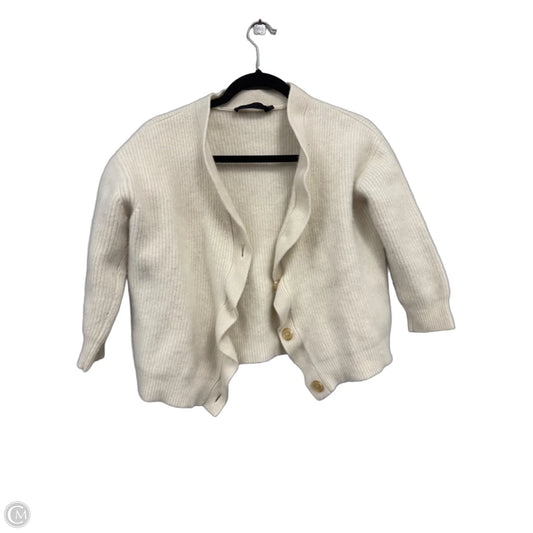 Sweater Cardigan Cashmere By Jenni Kayne In Cream, Size: S