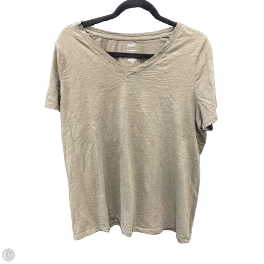 Top Short Sleeve Basic By Sonoma In Green, Size: 1
