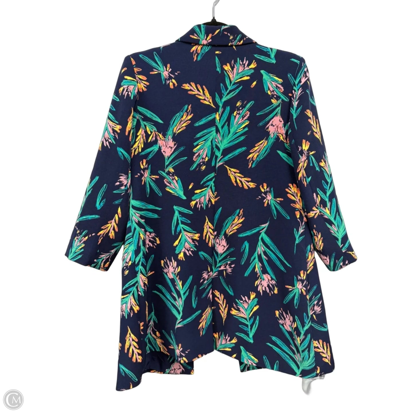 Blazer By Modcloth In Blue & Green, Size: L