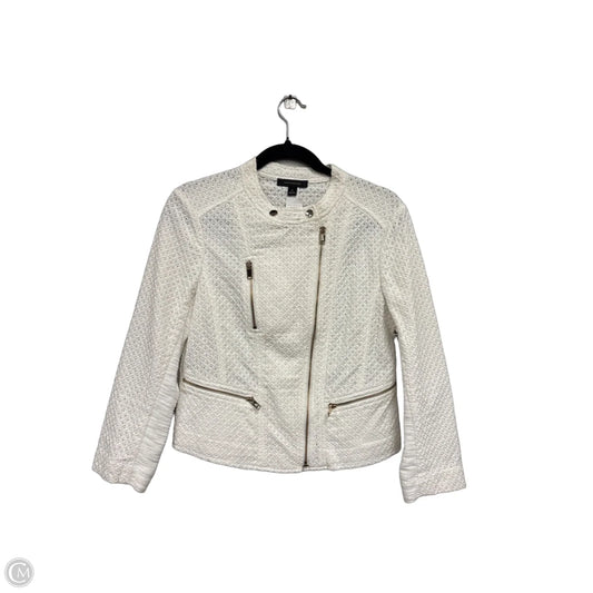 Jacket Other By Ann Taylor In Ivory, Size: 6