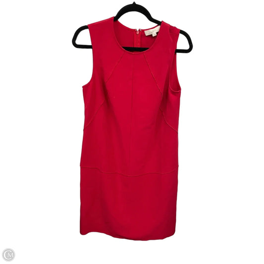 Dress Casual Short By Loft In Red, Size: 8