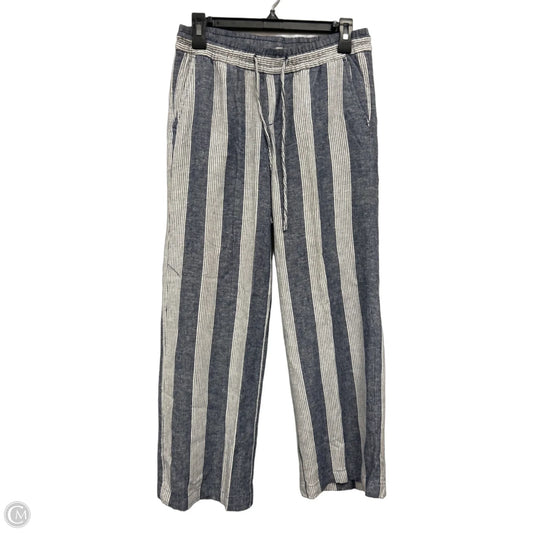 Pants Linen By Old Navy In Blue & White, Size: Sp