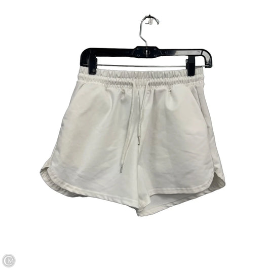 Athletic Shorts By Shein In White, Size: M