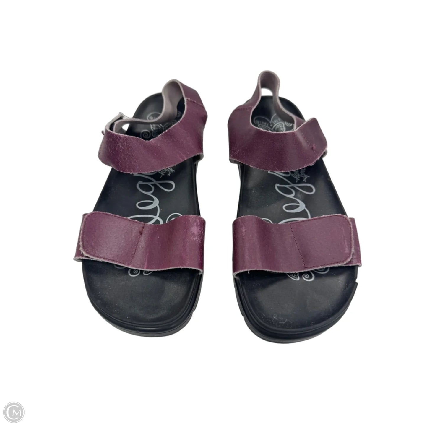 Sandals Heels Platform By Alegria In Purple, Size: 9.5