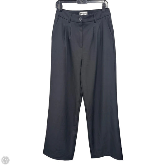 Pants Wide Leg By Princess Polly In Black, Size: 8