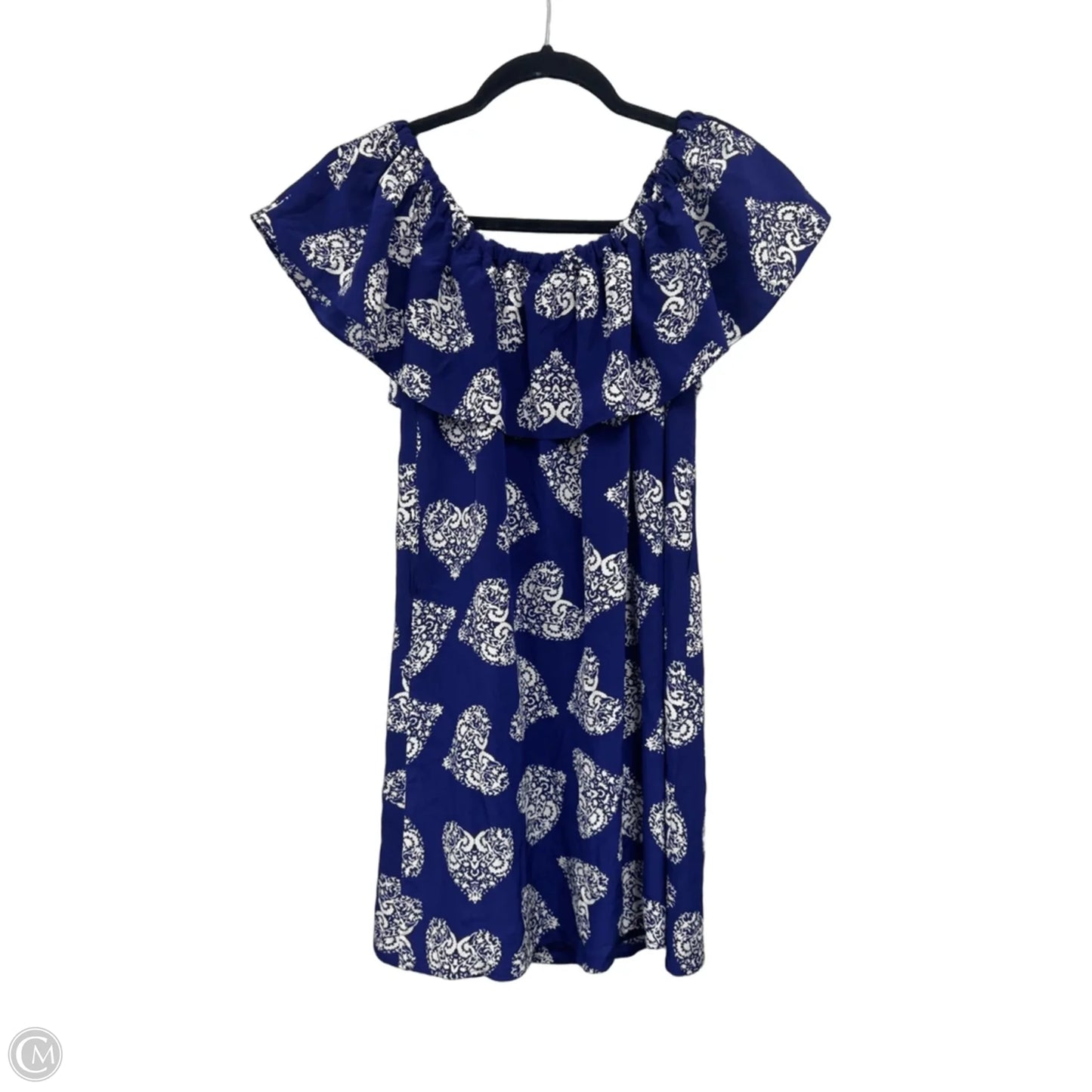 Dress Casual Short By Yumi Kim In Blue & White, Size: S