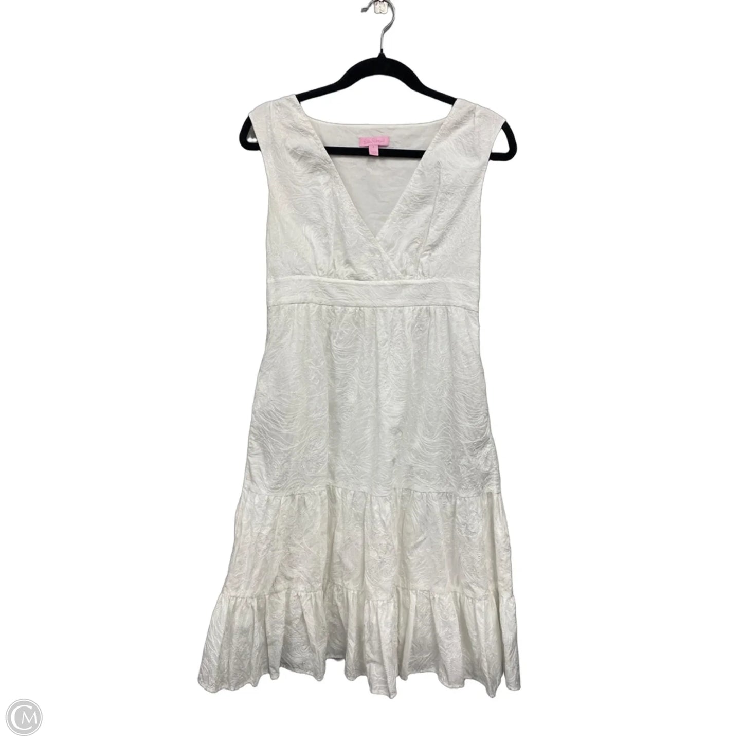 Dress Designer By Lilly Pulitzer In White, Size: 4