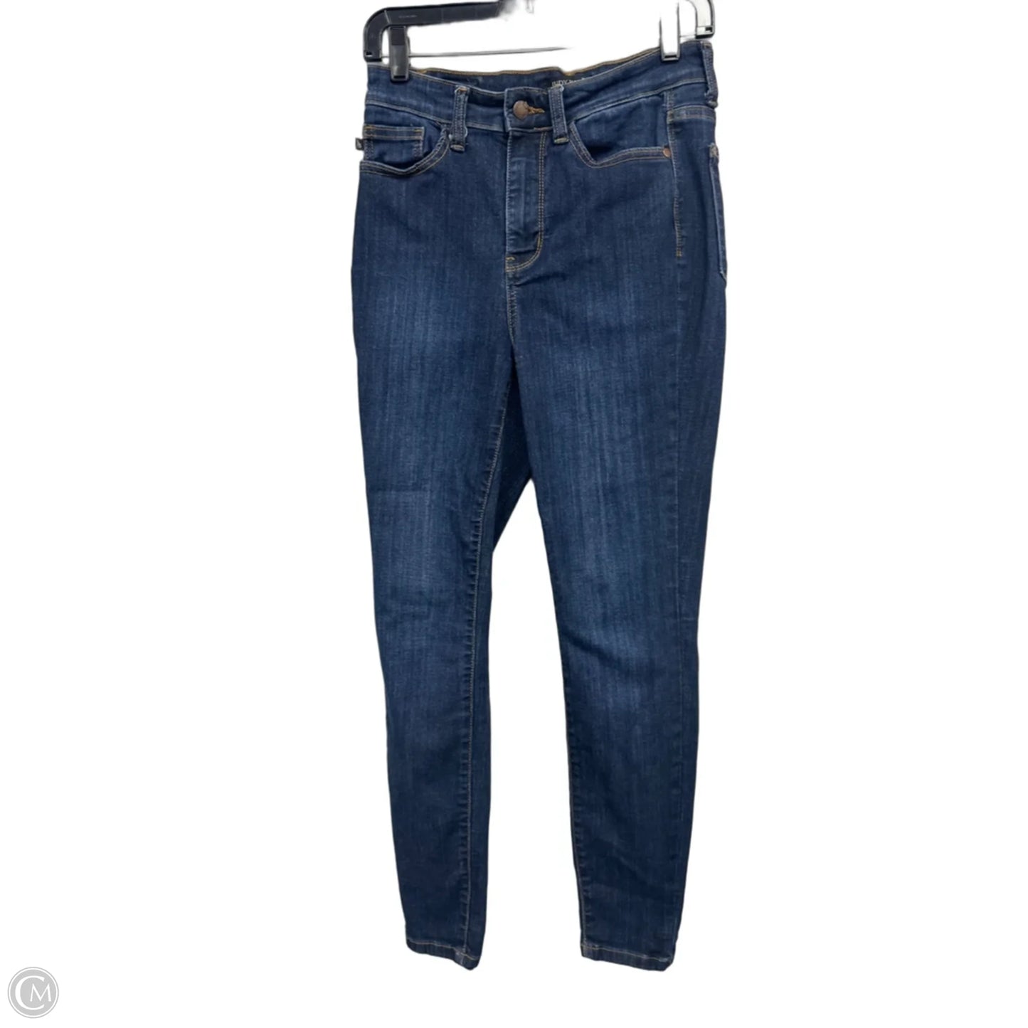 Jeans Skinny By Judy Blue In Blue Denim, Size: 2