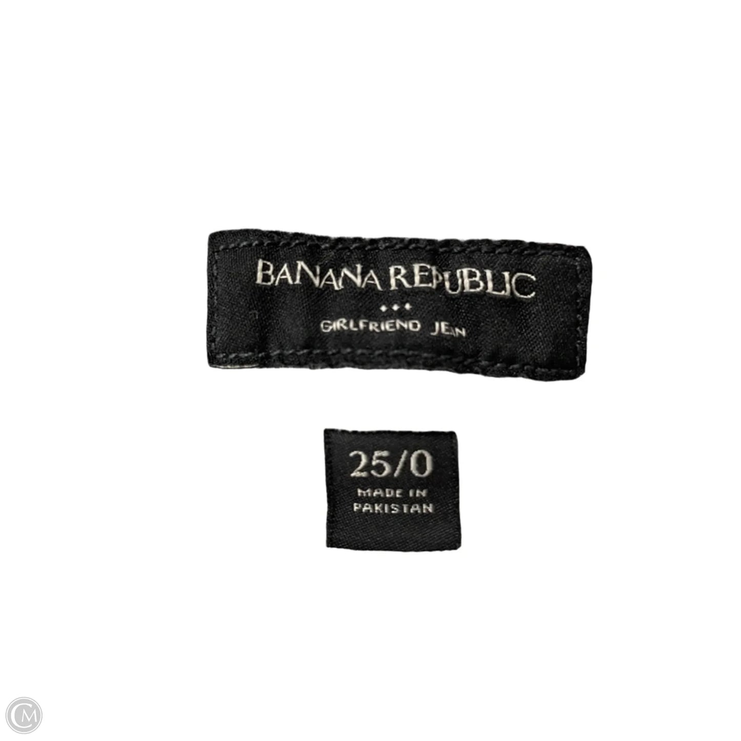 Jeans Boyfriend By Banana Republic In Grey Denim, Size: 0