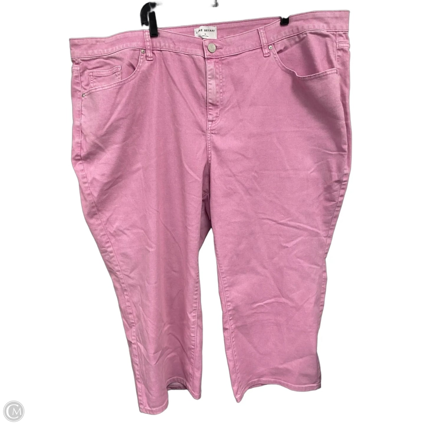 Jeans Straight By Lane Bryant In Pink, Size: 4x