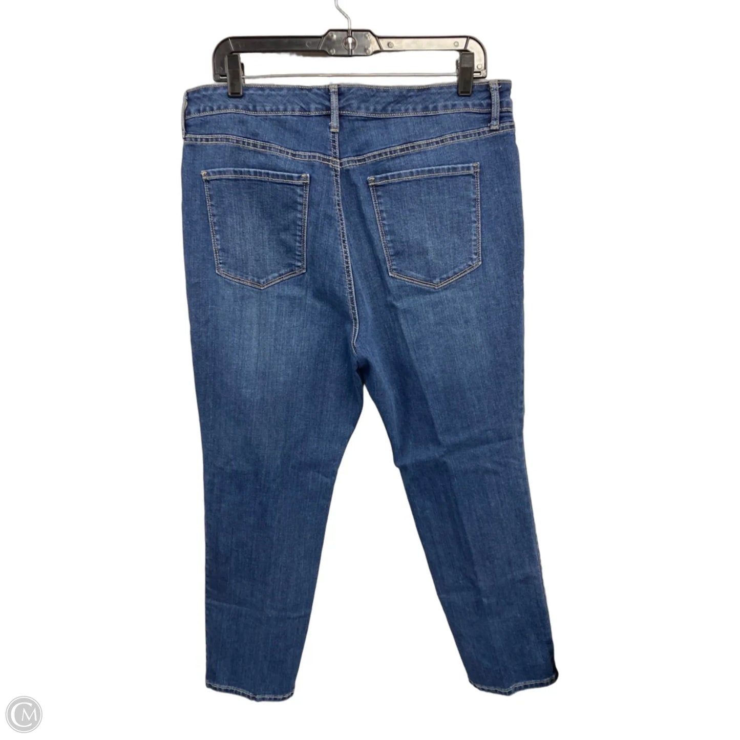 Jeans Skinny By Gloria Vanderbilt In Blue Denim, Size: 16