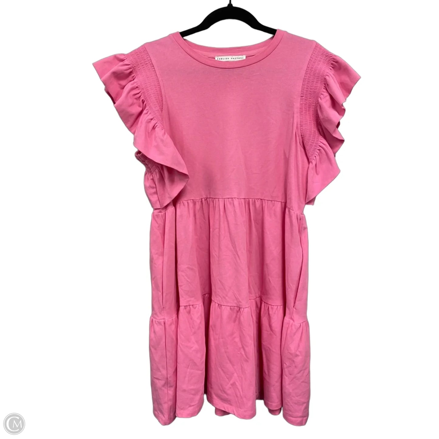 Dress Casual Short By English Factory In Pink, Size: L