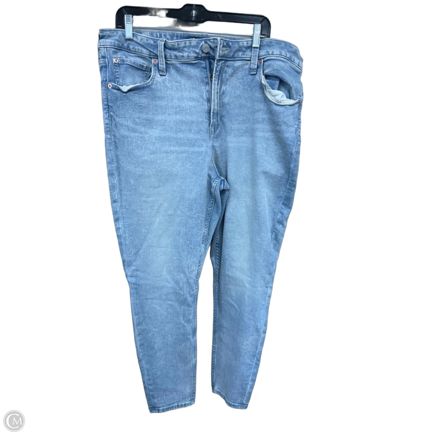 Jeans Jeggings By Gap In Blue Denim, Size: 20