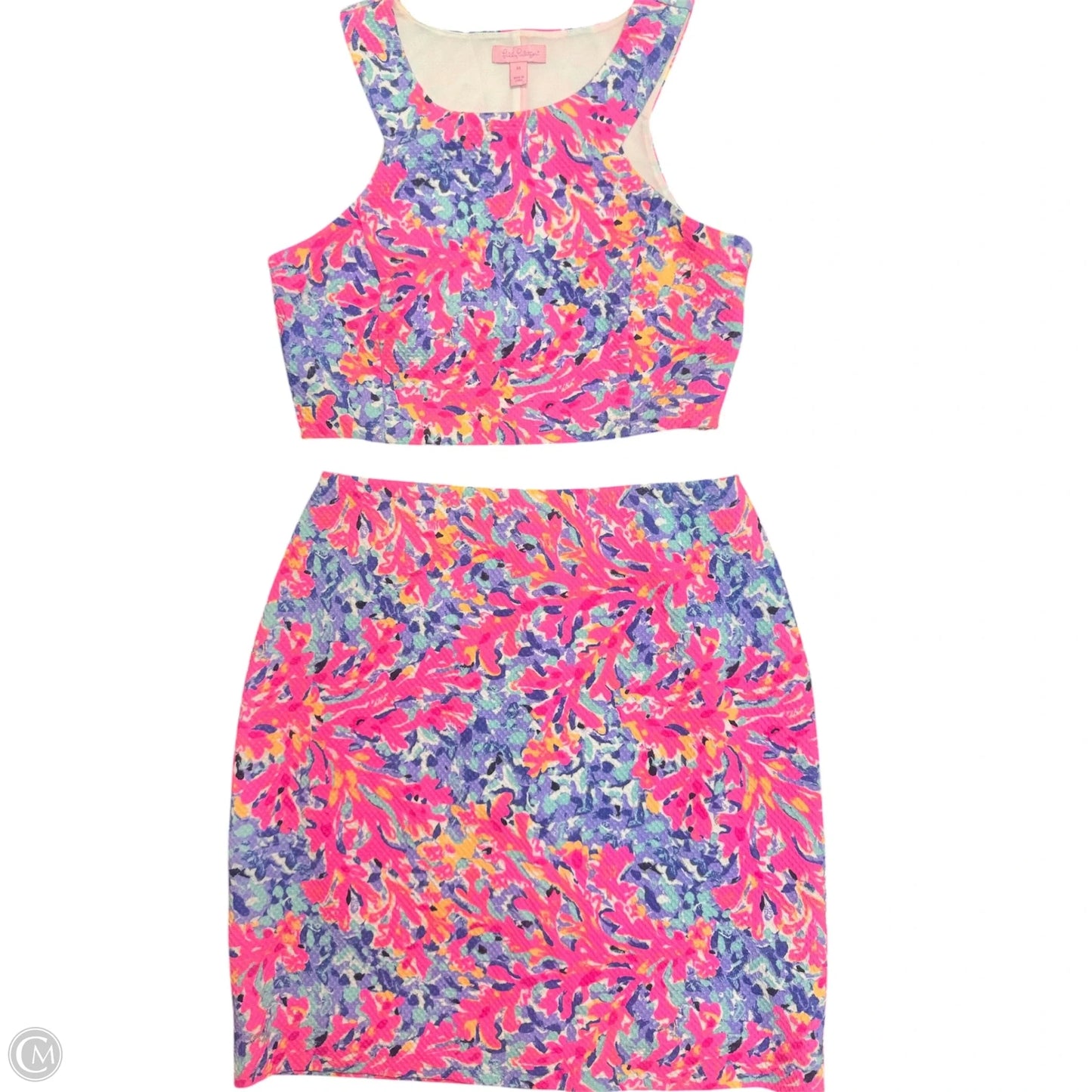 Lounge Set Designer By Lilly Pulitzer In Blue & Pink, Size: M