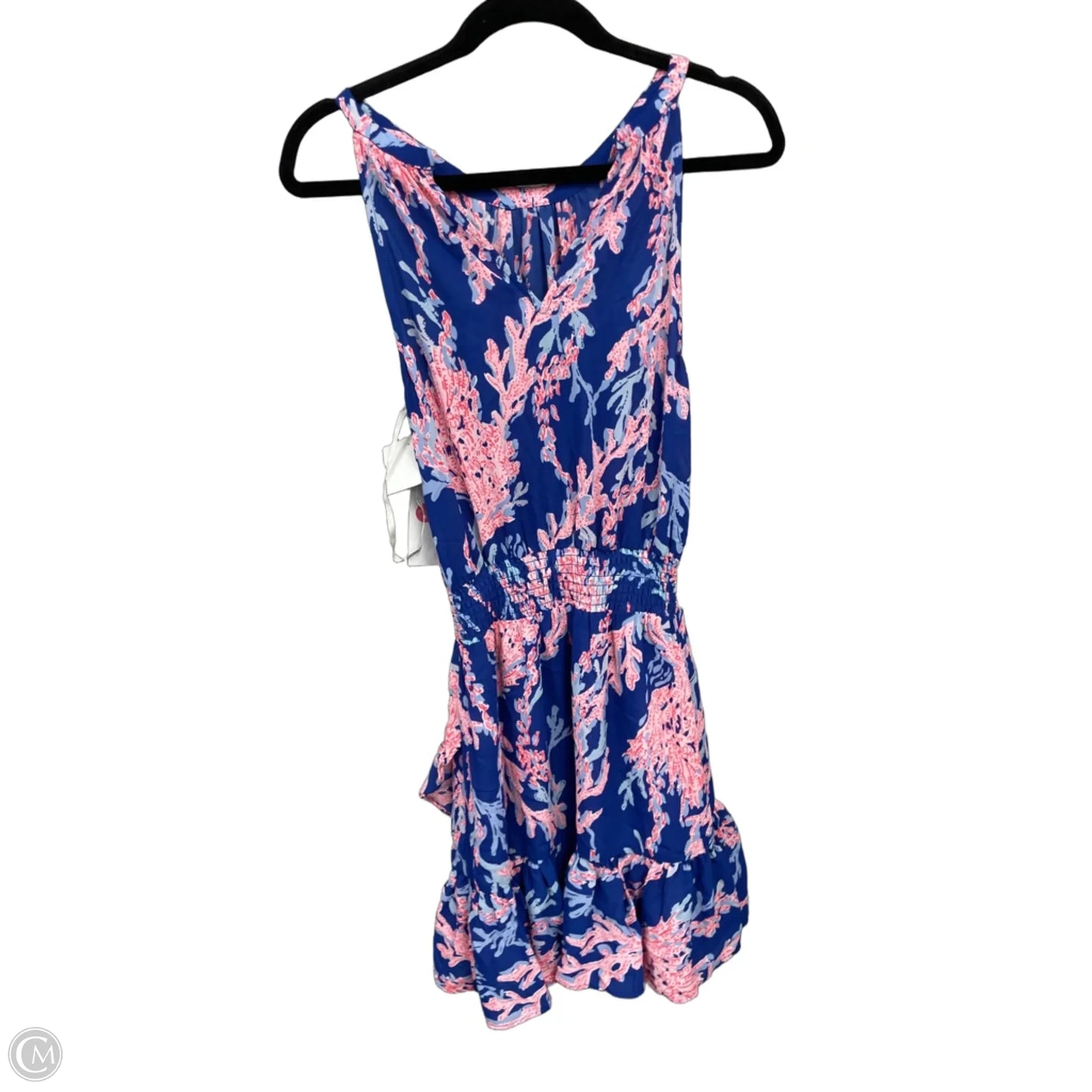 Dress Designer By Lilly Pulitzer In Blue & Pink, Size: 0