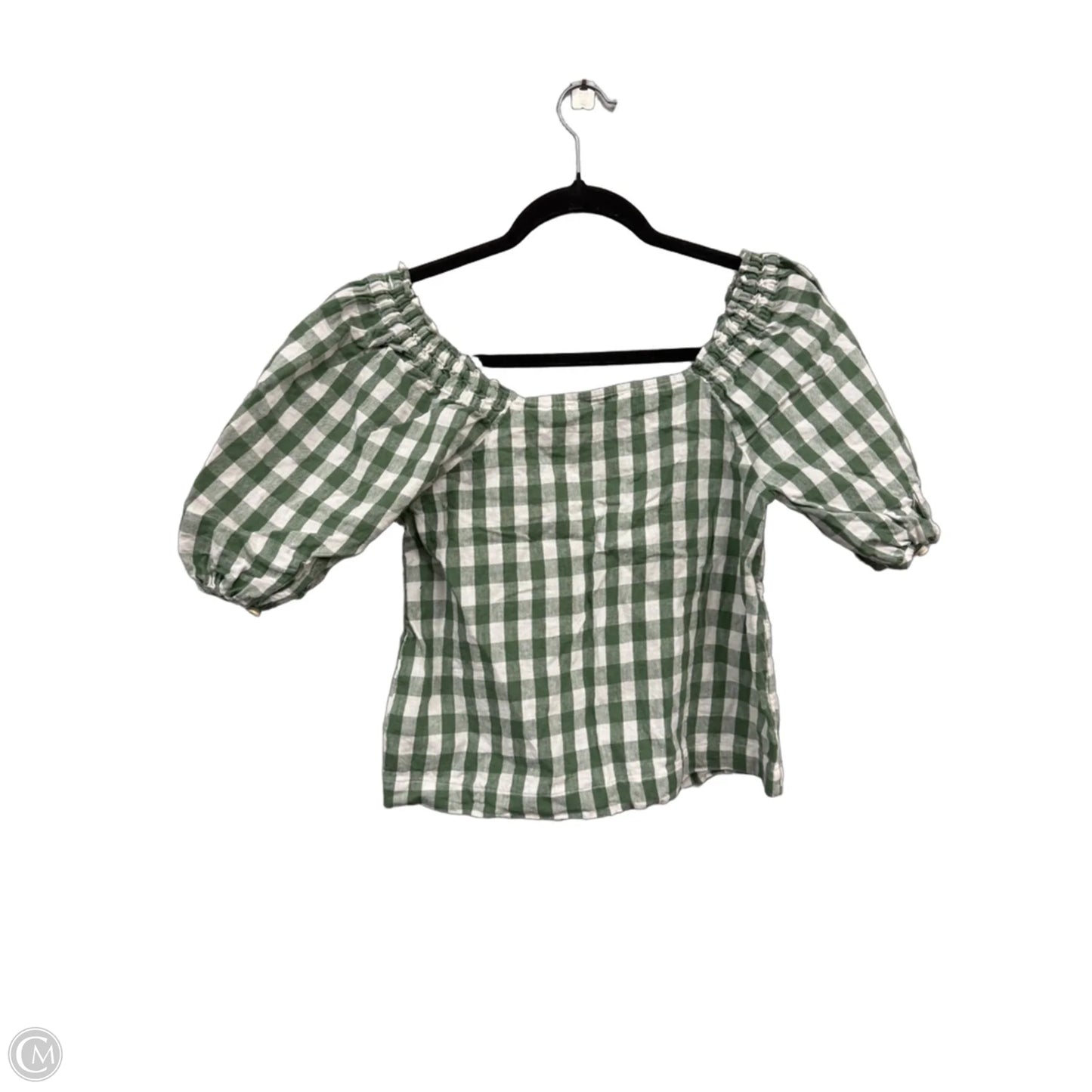 Shorts Set By Madewell In Green & White, Size: S