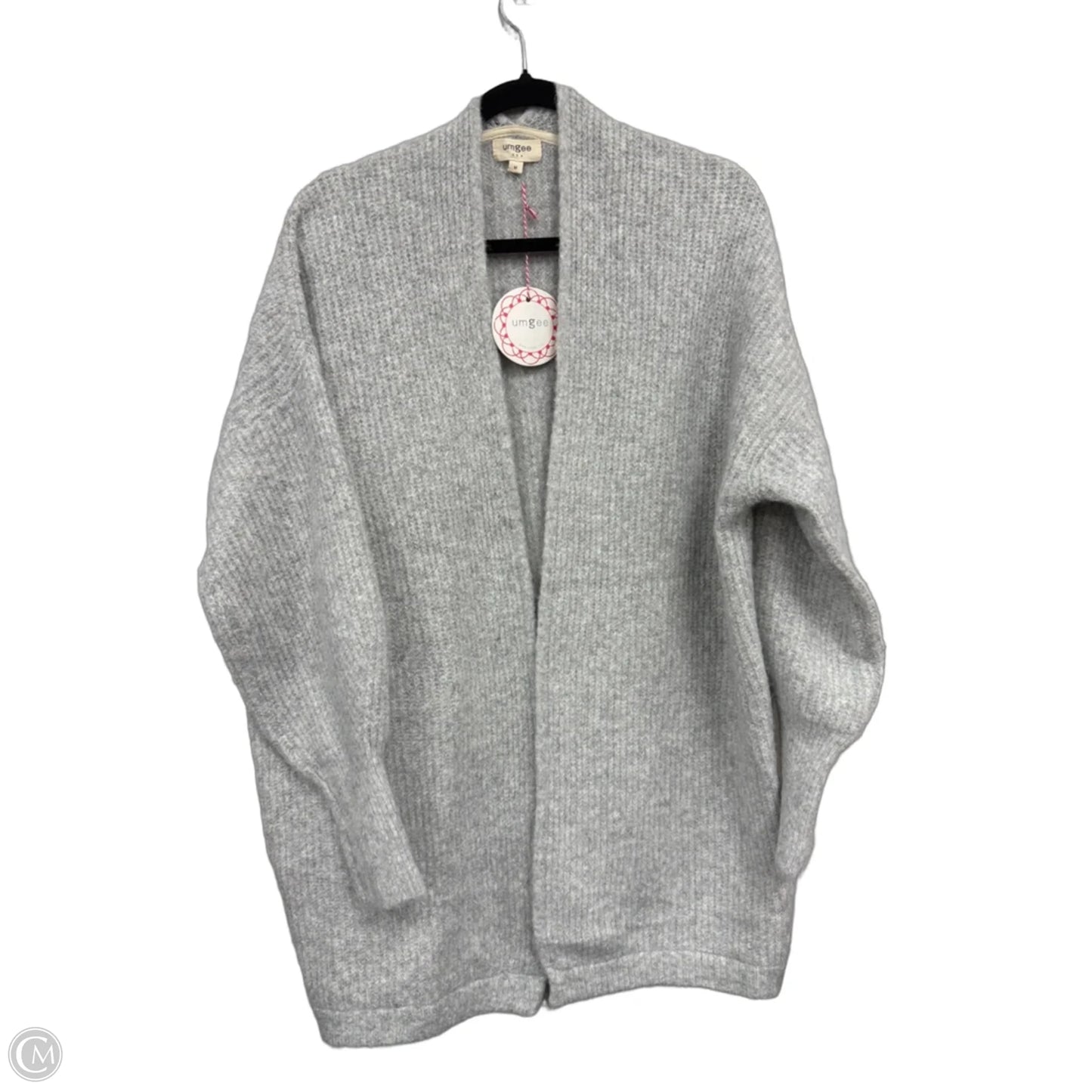 Sweater Cardigan By Umgee In Grey, Size: M
