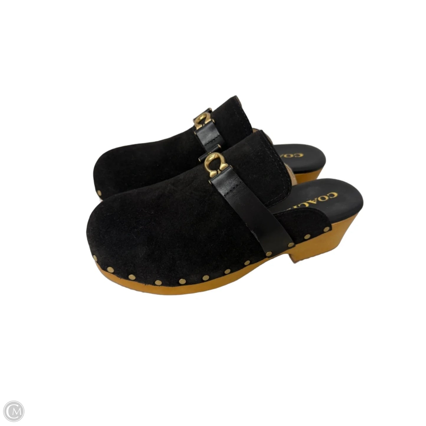 Shoes Designer By Coach In Black, Size: 9