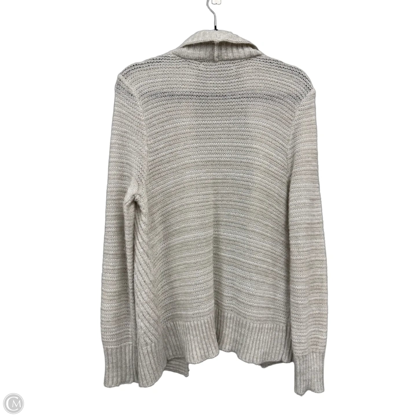 Sweater Cardigan By Clothes Mentor In Grey, Size: L