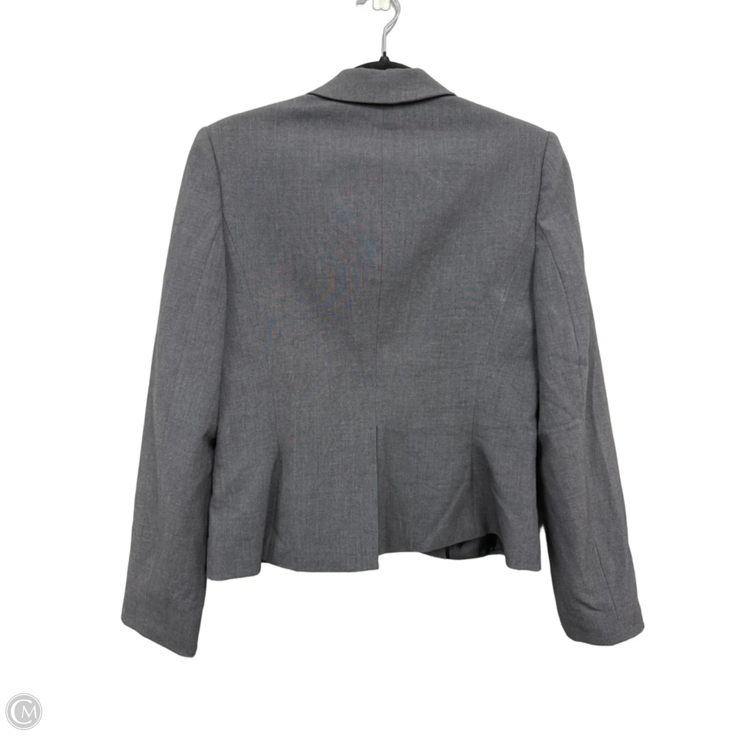 Blazer By Calvin Klein In Grey, Size: 4