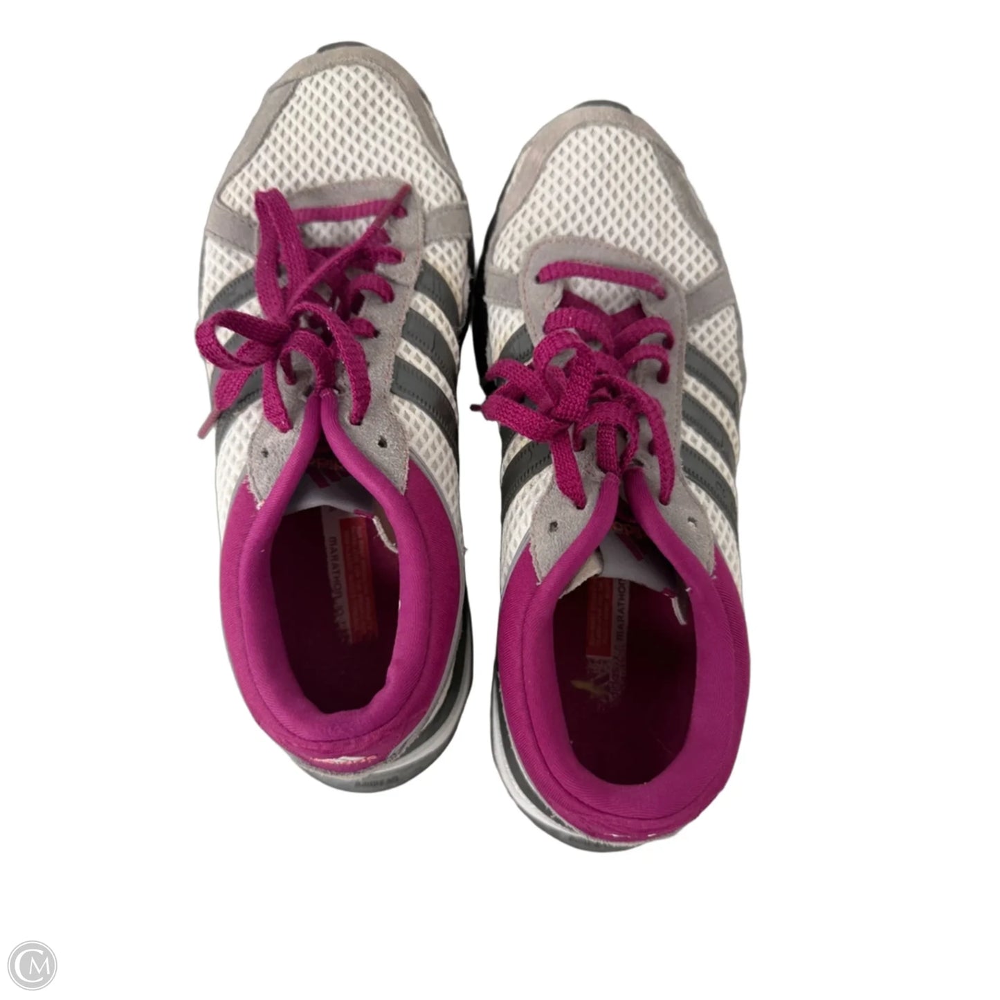 Shoes Athletic By Adidas In Purple & White, Size: 6.5