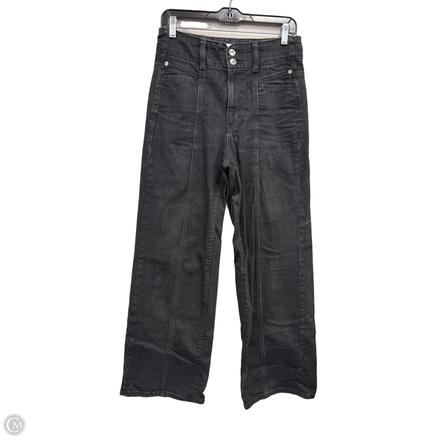 Jeans Wide Leg By Universal Thread In Black, Size: 6l