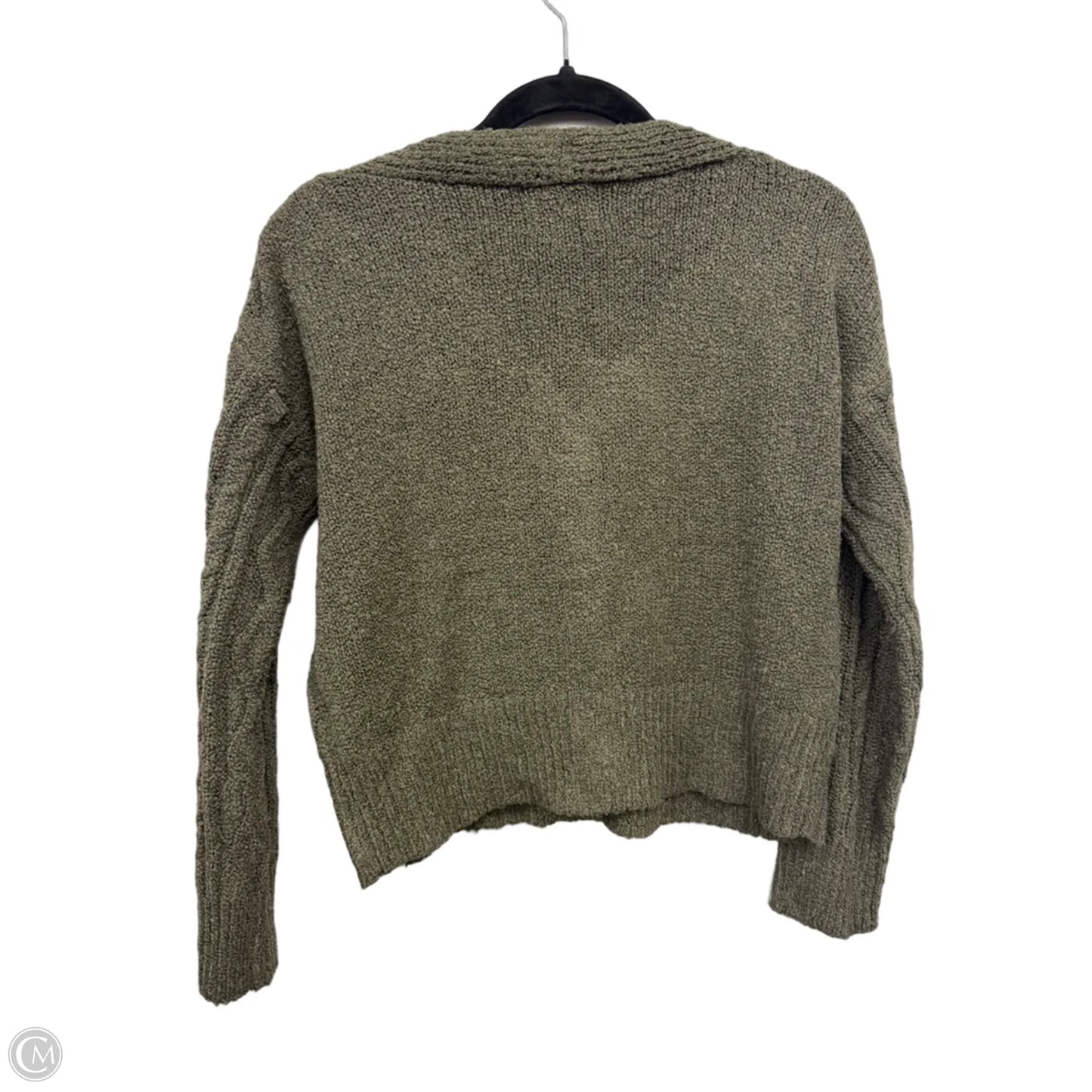 Sweater Cardigan By Pink Rose In Green, Size: M