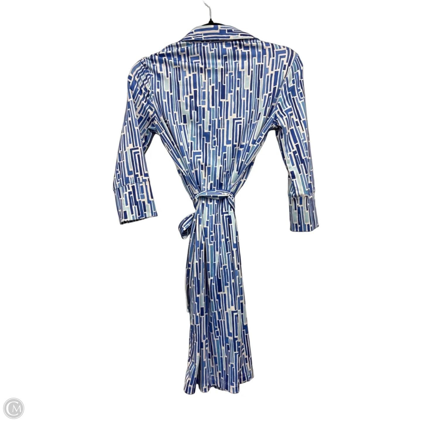 Dress Casual Short By J Mclaughlin In Blue & White, Size: Xxs