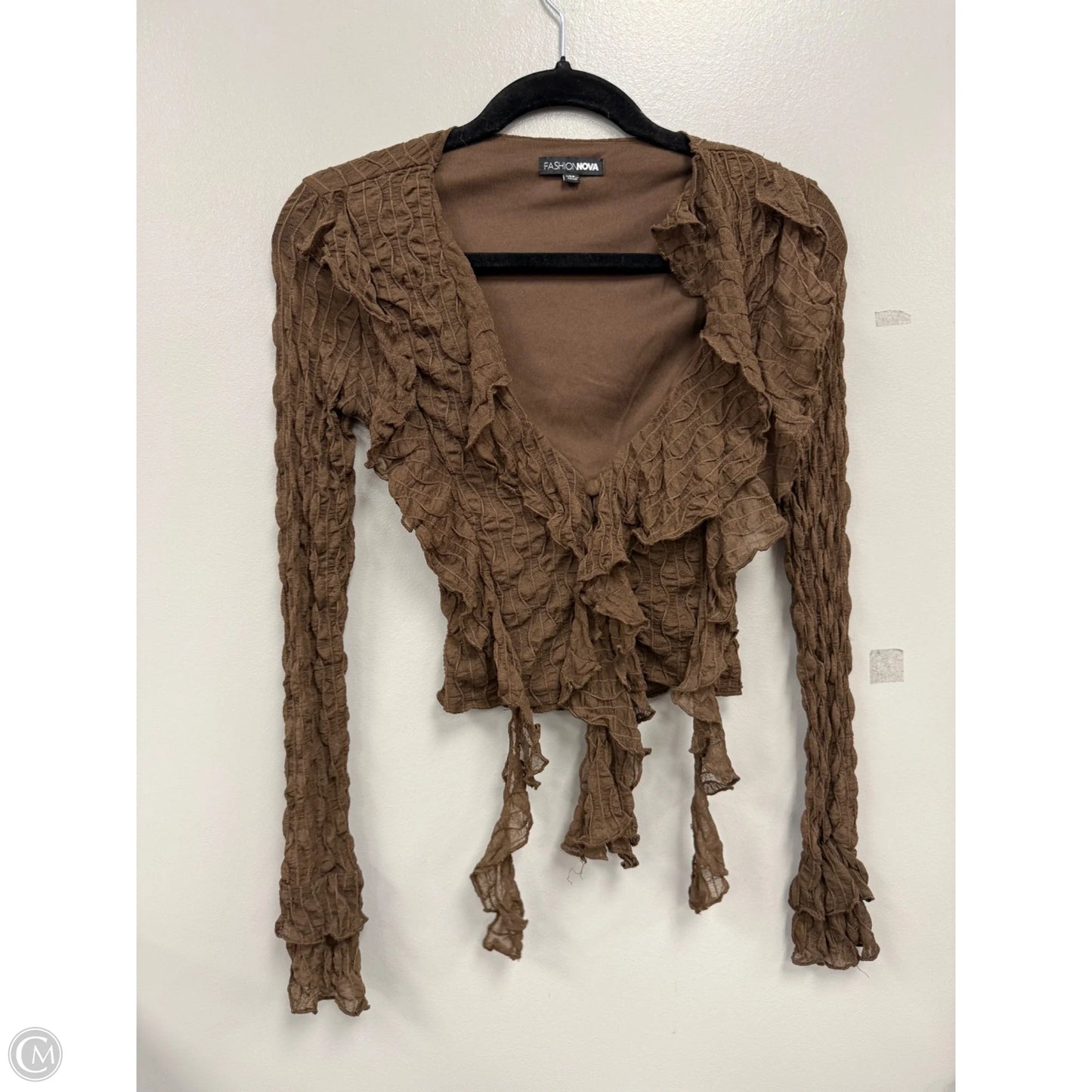 Skirt Set 2pc By Fashion Nova In Brown, Size: Xs
