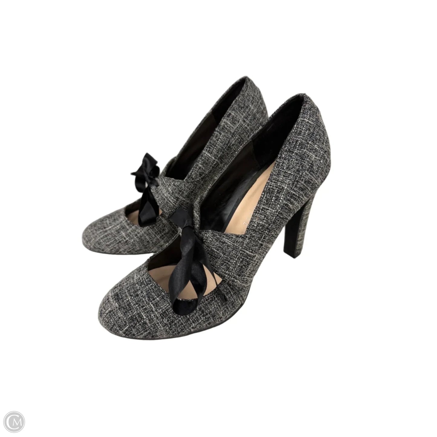 Shoes Heels Stiletto By Kelly And Katie In Black & White, Size: 9